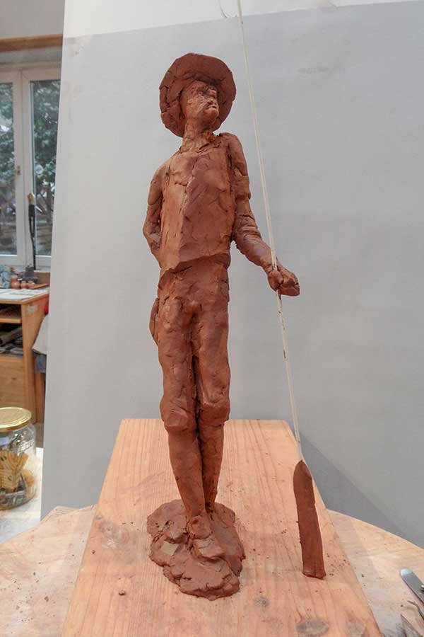 Flisak model - Rzeźbiarz Michal Kubiak